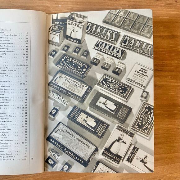 Vtg Baking Cookies Booklets Cookbooks Toll House Bakers Chocolate 30s 60s 80s - Picture 12 of 16